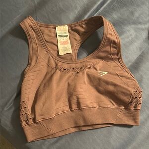 Gymshark Brown Sports Bra